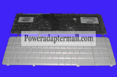 HP Pavilion DV6 AEUT3U00060 9J.N0Y82.M01 Laptop Keyboard white - Click Image to Close